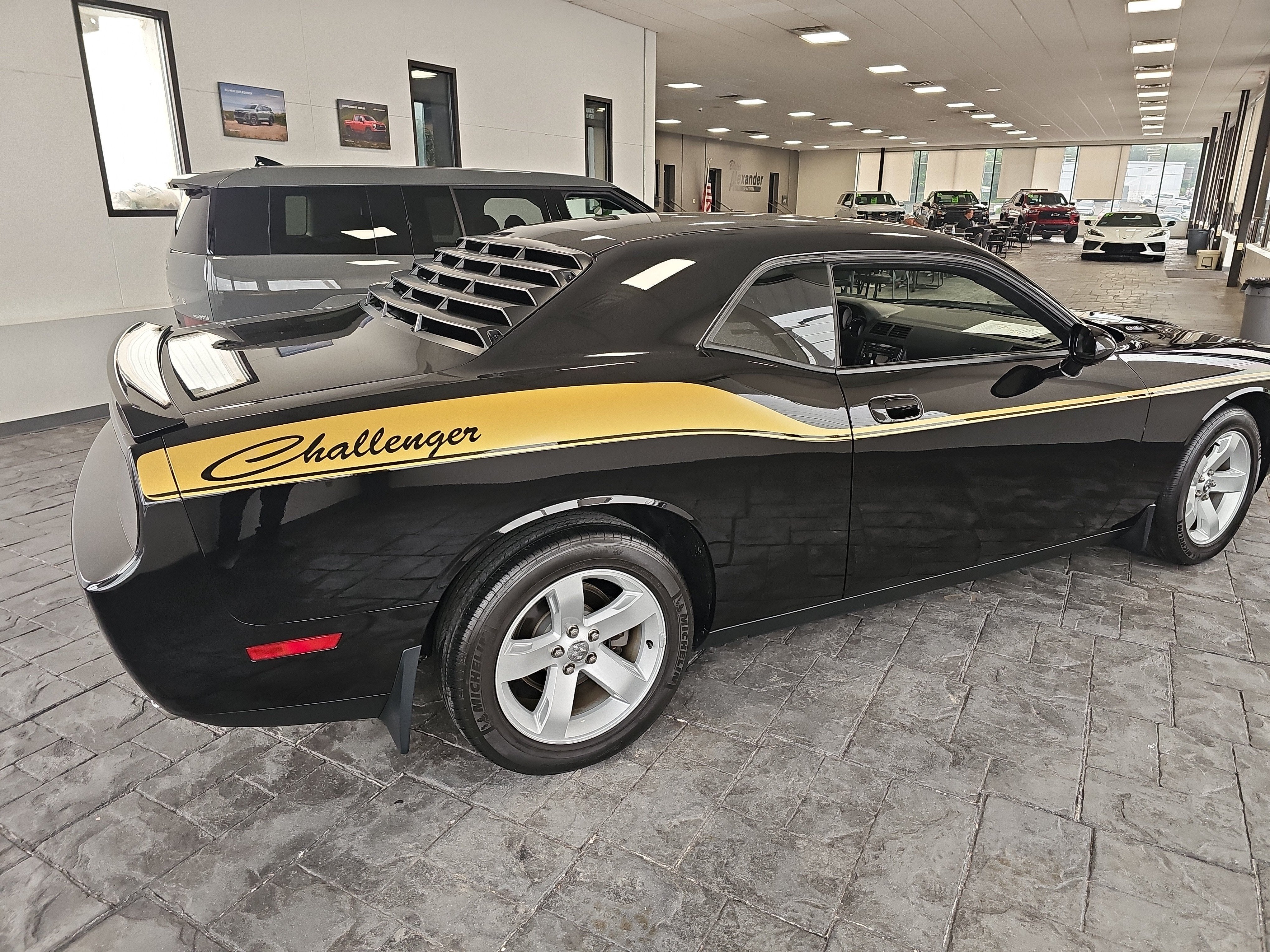 2010 Dodge Challenger — rear three-quarter view
