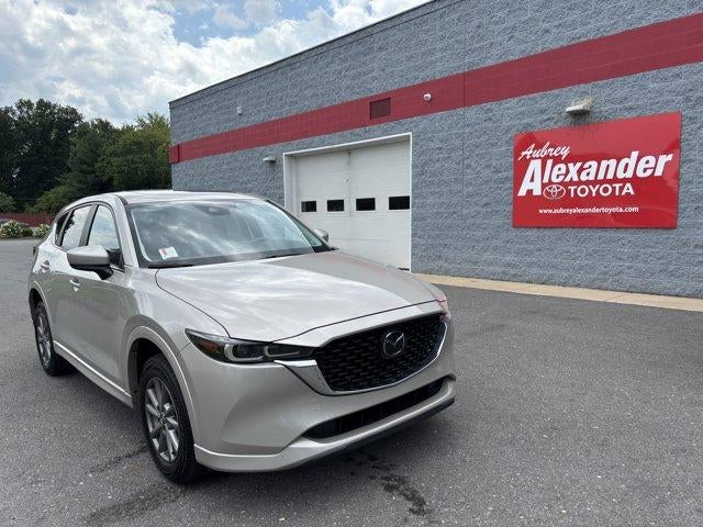 2025 Mazda Mazda CX-5 2.5 S Preferred Package AWD in Platinum Quartz Metallic — front three-quarter view