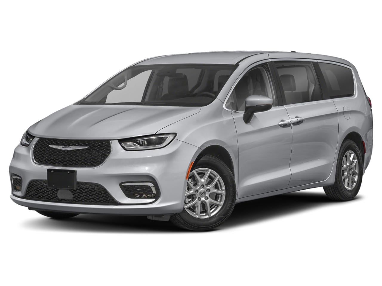 2024 Chrysler Pacifica Touring L FWD in Silver Mist Clearcoat — front three-quarter view
