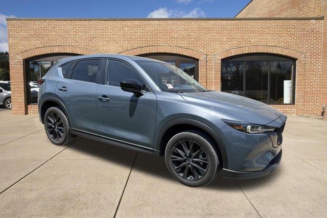 2025 Mazda Mazda CX-5 2.5 S Carbon Edition AWD in Polymetal Gray Metallic — front three-quarter view