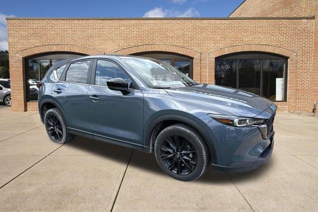 2025 Mazda Mazda CX-5 2.5 S Carbon Edition AWD in Polymetal Gray Metallic — front three-quarter view