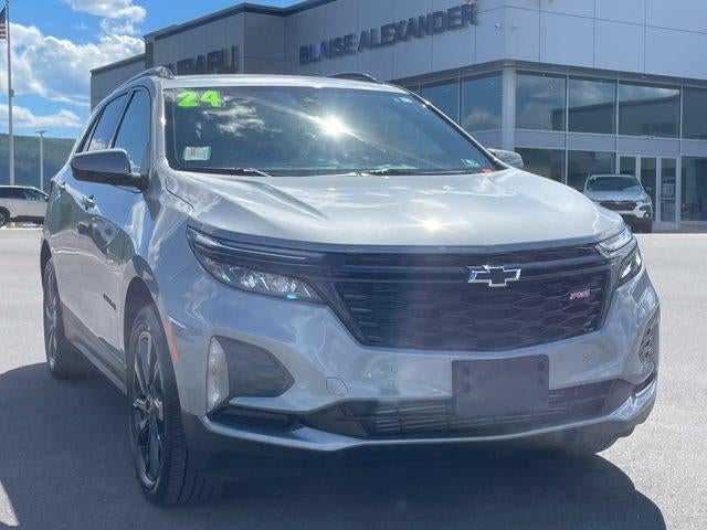 2024 Chevrolet Equinox AWD RS in Sterling Gray Metallic — front three-quarter view