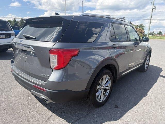 2024 Ford Explorer — rear three-quarter view